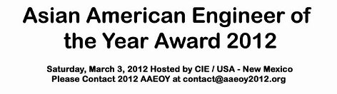 AAEOY 2012 Info